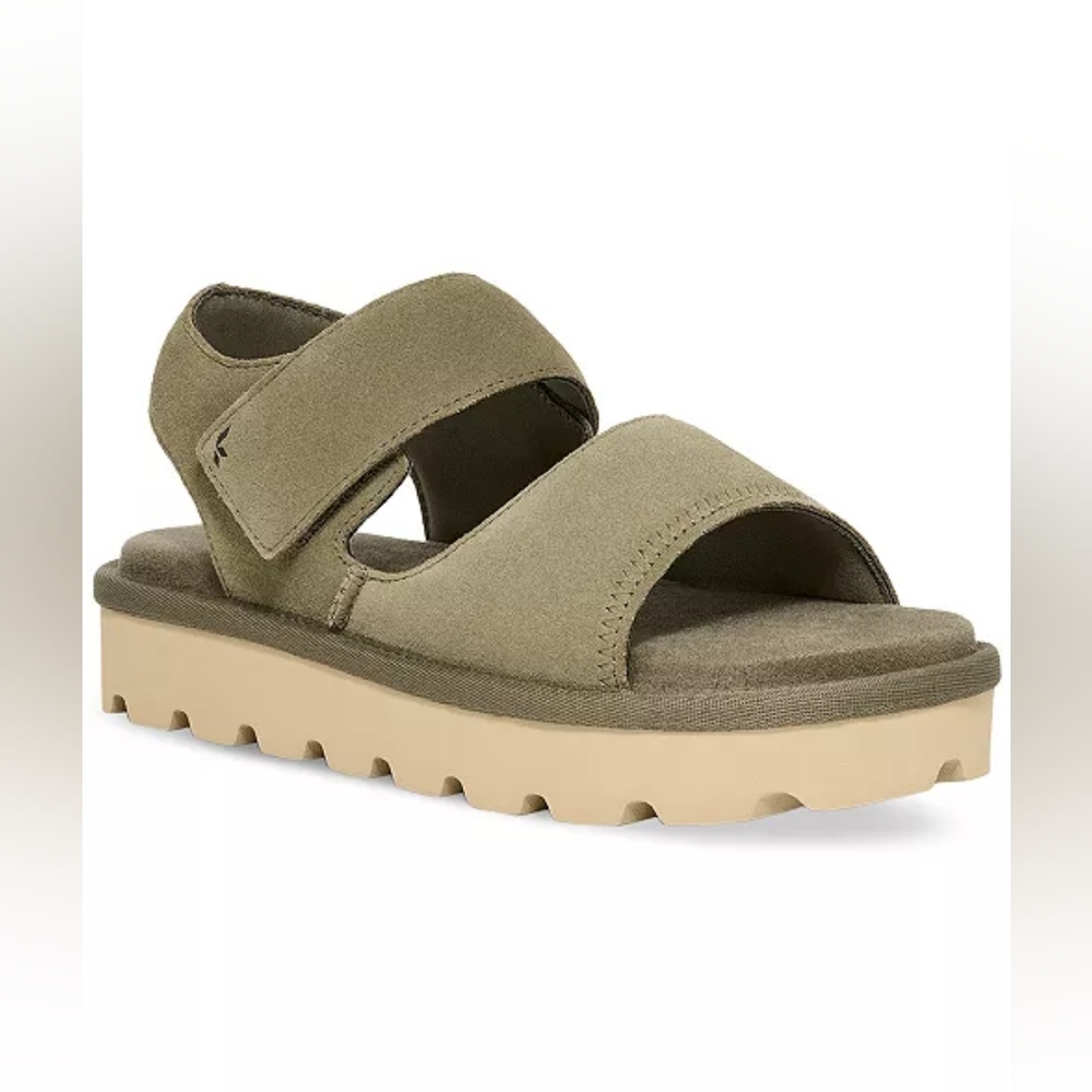 NEW Koolaburra By UGG Womens Tizz Sandals In Limewash Size 8 Fun